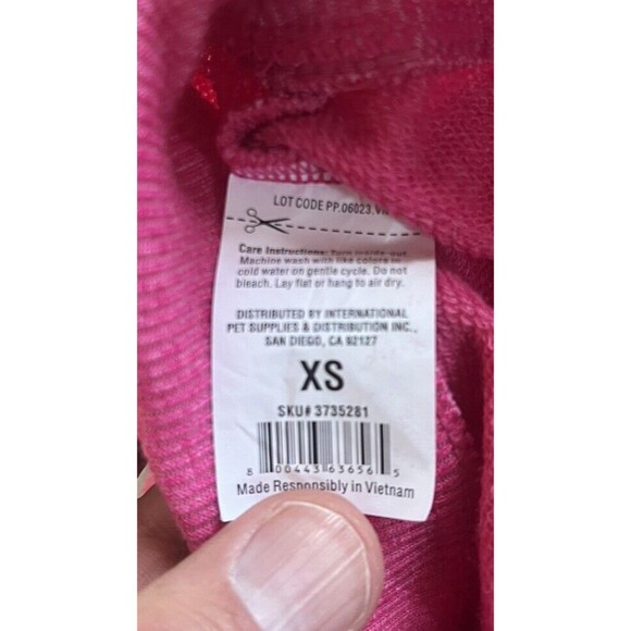 Sassy By Nature Graphic Lighweight Dog Pet Sweater Size XS - Picture 3 of 3